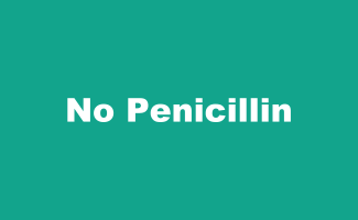 No Penicillin